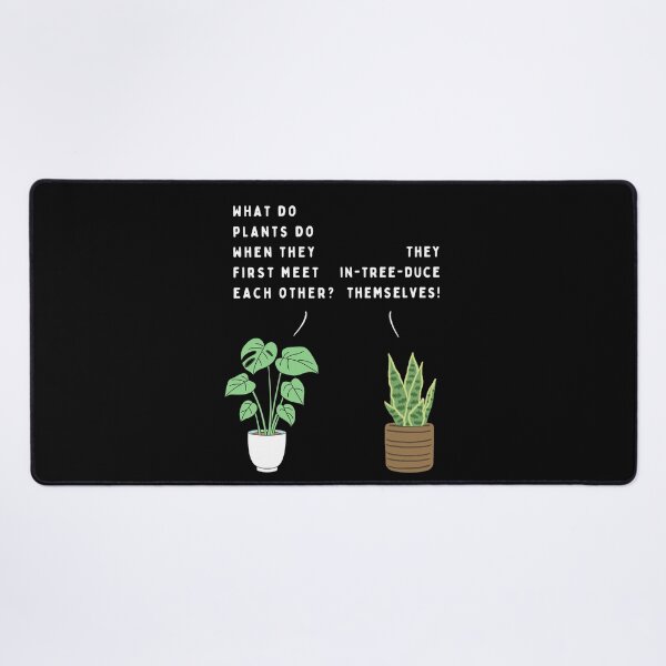 Item preview, Plant joke - What do plants do when they first meet each other? (colour) designed and sold by ani-eni.