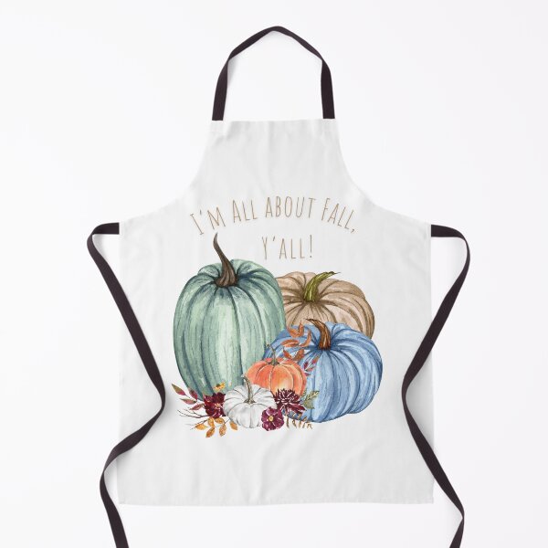 Item preview, I’M ALL ABOUT FALL Y’ALL! Colorful fall pumpkins, flowers and leaves. designed and sold by LaDonna Cross #heartartbyladonna.