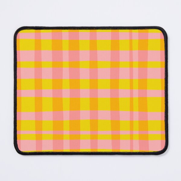 Item preview, Gingham Pink and yellow designed and sold by rupydetequila.