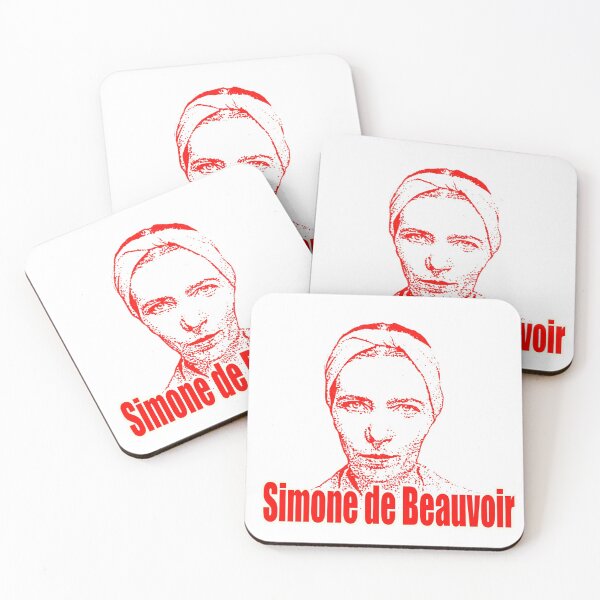 Item preview, Simone de Beauvoir  designed and sold by MINDTHECHERRY.