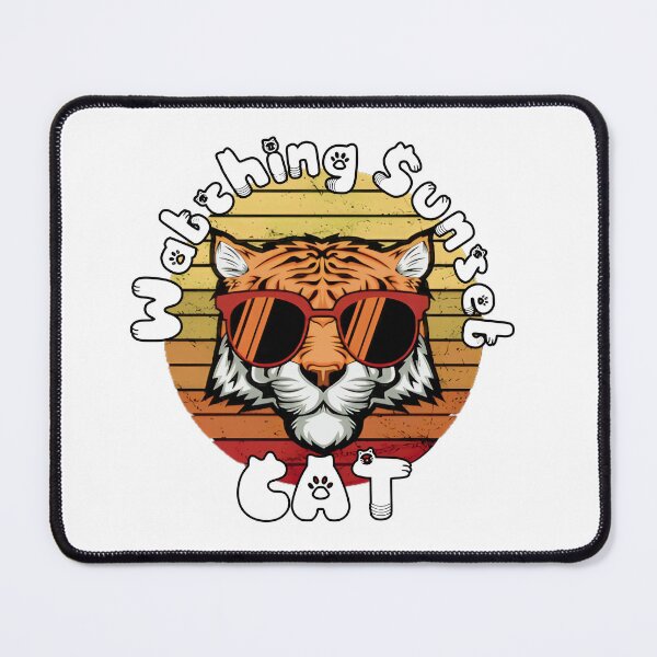 Item preview, Cat Watching Sunset designed and sold by Vlaki.