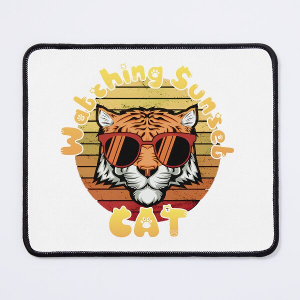 Item preview, Cat Watching Sunset designed and sold by Vlaki.