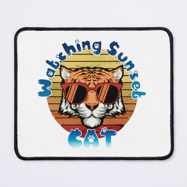 Item preview, Cat Watching Sunset designed and sold by Vlaki.