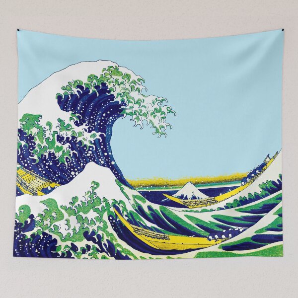 Item preview, The Great Wave Off Kanagawa by Katsushika Hokusai; Japanese art classic designed and sold by mbuz90.