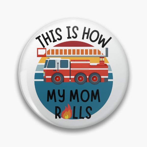 Item preview, Cute Firefighter Mom | Fun This Is How My Mom Rolls  designed and sold by DevlynnDesigns.