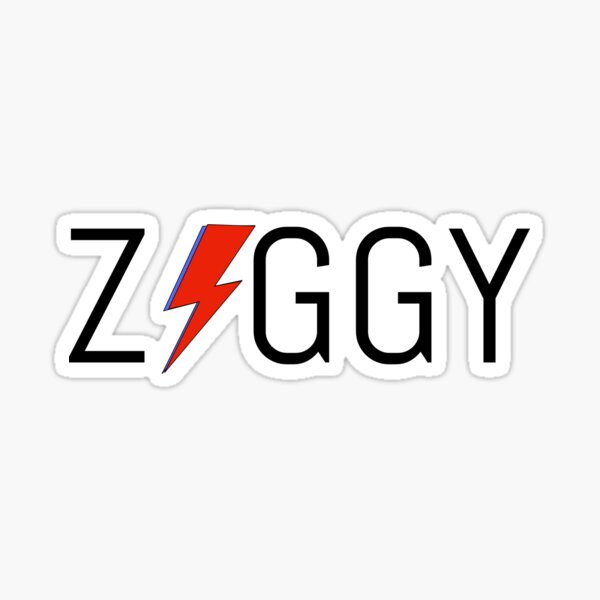 Ziggy Stardust Stickers Redbubble