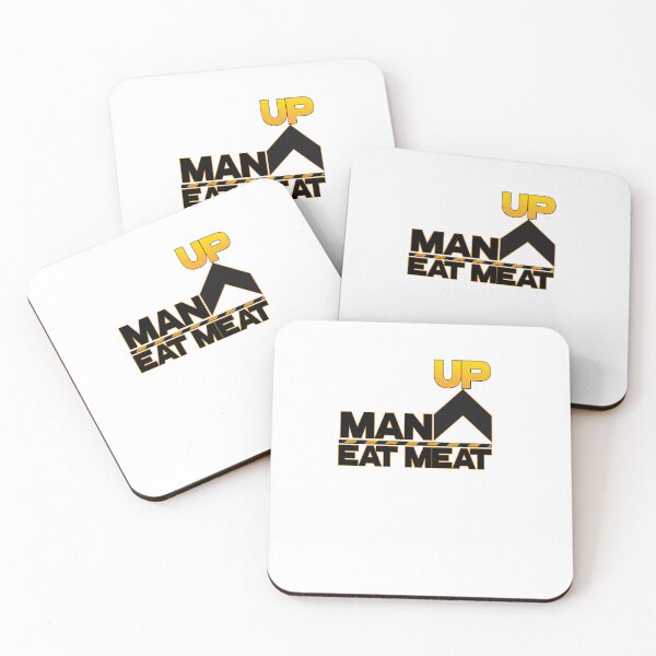 Item preview, Man Up Eat Meat designed and sold by DimensionFour.