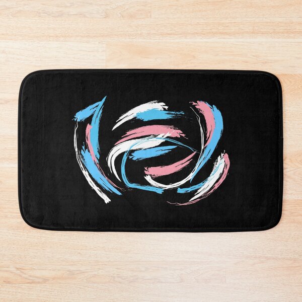 Item preview, Paint Splatter Trans Flag Colors. Transgender Pride designed and sold by Subtle Pride Shop.