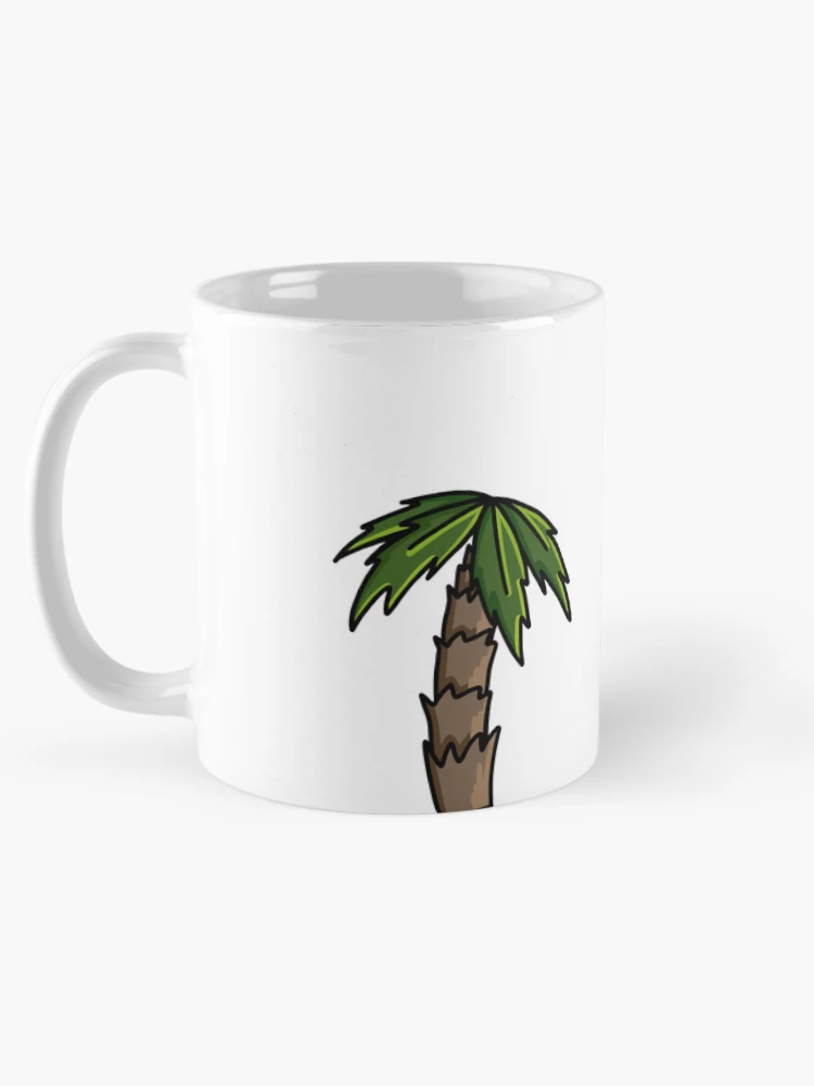 Thumbnail 5 of 6, Coffee Mug, Palm tree designed and sold by Reeseworks.