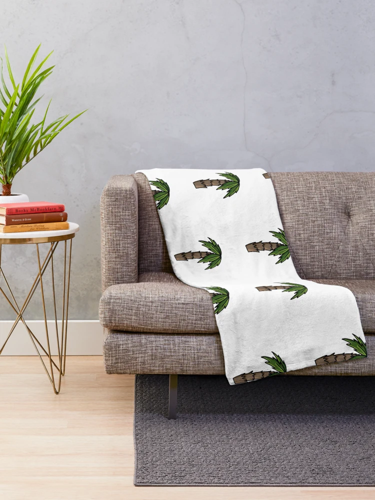 Imagen 2 de 6, Manta con la obra palmera, diseñada y vendida por Reeseworks.