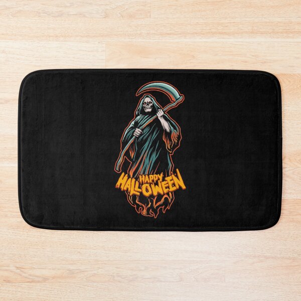 Item preview, Death grim reaper happy halloween creepy spooky design designed and sold by absolutdesign.