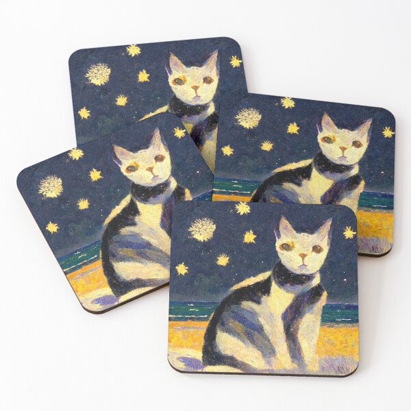 Item preview, Night Cat II designed and sold by Radical  Dreamer Prints.