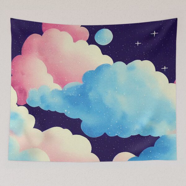 Item preview, Cloudy Kitty designed and sold by Radical  Dreamer Prints.