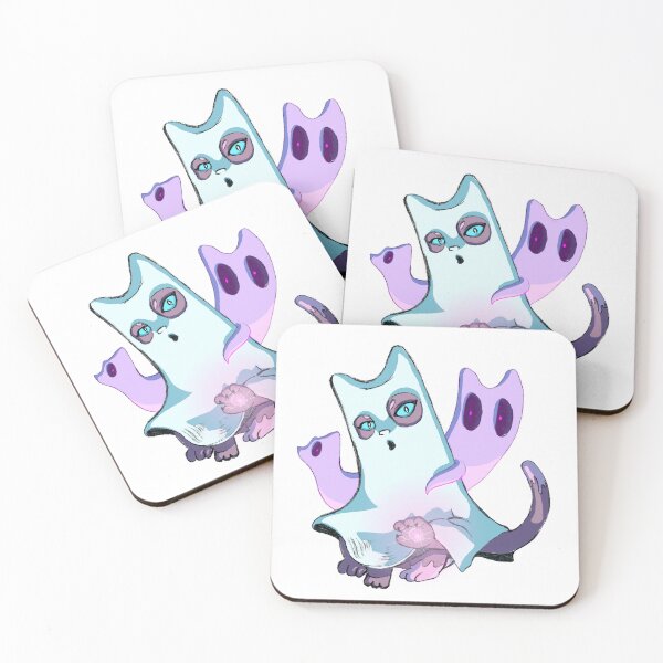 Item preview, ghost cats designed and sold by CurlySauce.
