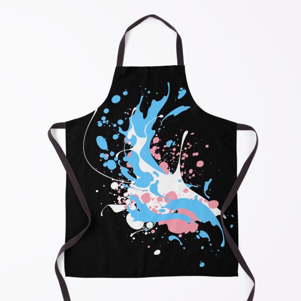 Item preview, Paint Splatter Trans Flag Colors. Transgender Pride designed and sold by Subtle Pride Shop.