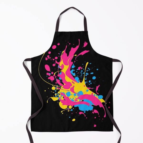 Item preview, Paint Splatter Pan Flag Colors. Pansexual Pride designed and sold by Subtle Pride Shop.