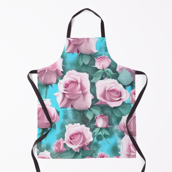 Item preview, Pink Roses on Powder Blue designed and sold by ~.