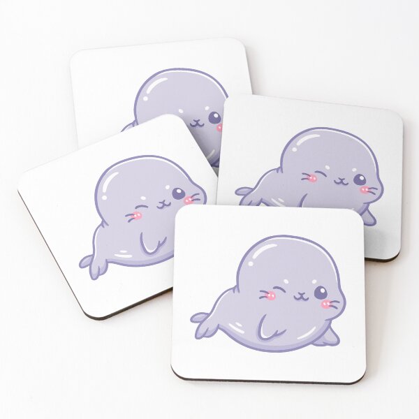 Item preview, Grey Seal Emoji designed and sold by The Love Quill.