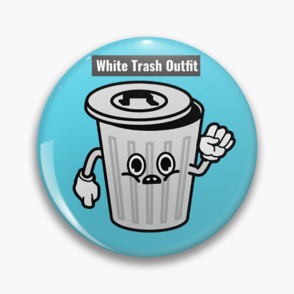 Item preview, White Trash Outfit t-shirt designed and sold by Rodayna Elnaggar.