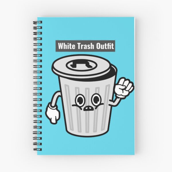 Item preview, White Trash Outfit t-shirt designed and sold by Rodayna Elnaggar.