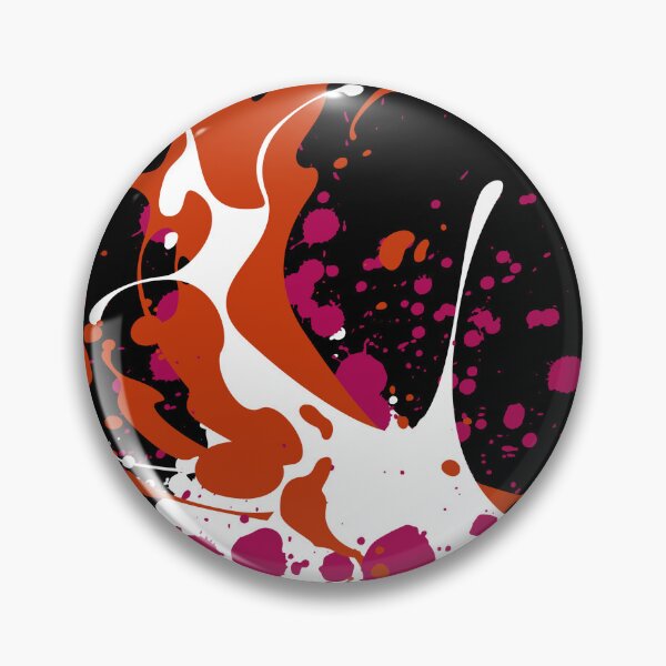 Item preview, Paint Splatter wlw Flag Colors. Lesbian Pride designed and sold by Subtle Pride Shop.