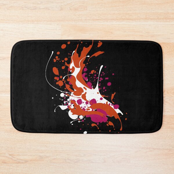 Item preview, Paint Splatter wlw Flag Colors. Lesbian Pride designed and sold by Subtle Pride Shop.