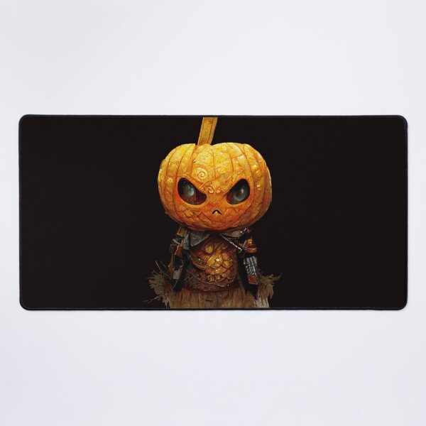 Item preview, Pumpkin Warrior Holding scary and horror -Halloween Pumpkin designed and sold by hassendz.