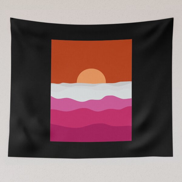 Item preview, Horizon Femme Colors. Lesbian Pride designed and sold by Subtle Pride Shop.