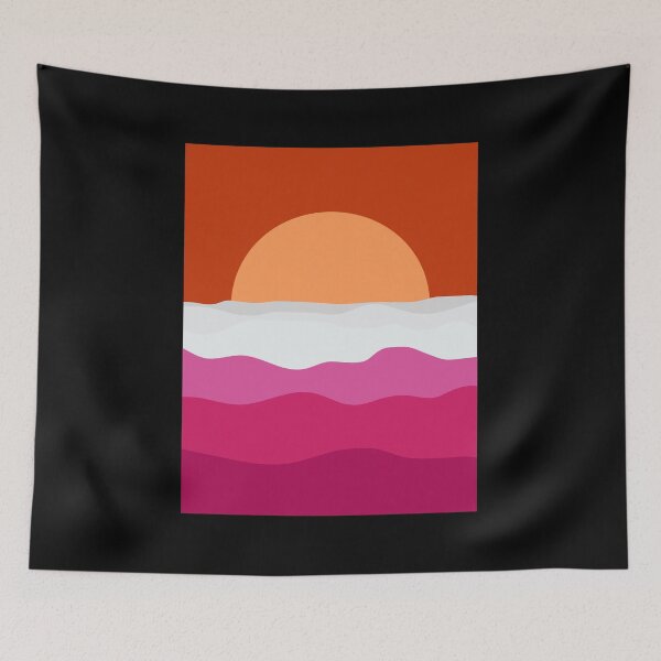 Item preview, Horizon Femme Colors. Lesbian Pride designed and sold by Subtle Pride Shop.