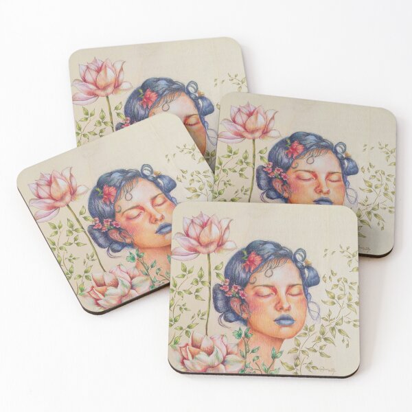 Item preview, embroidered girl designed and sold by reyhanartstudio.