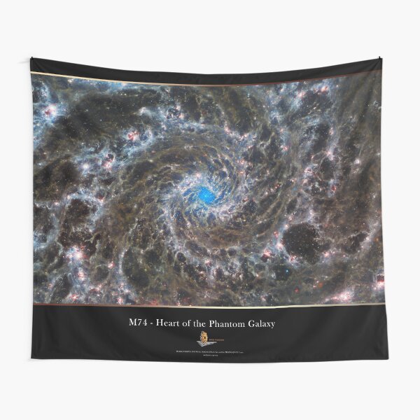Item preview, M74 - Heart of the Phantom Galaxy - James webb designed and sold by NTxPhotography.