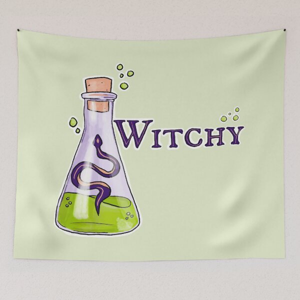 Item preview, Witchy Poison Illustration designed and sold by jcray.