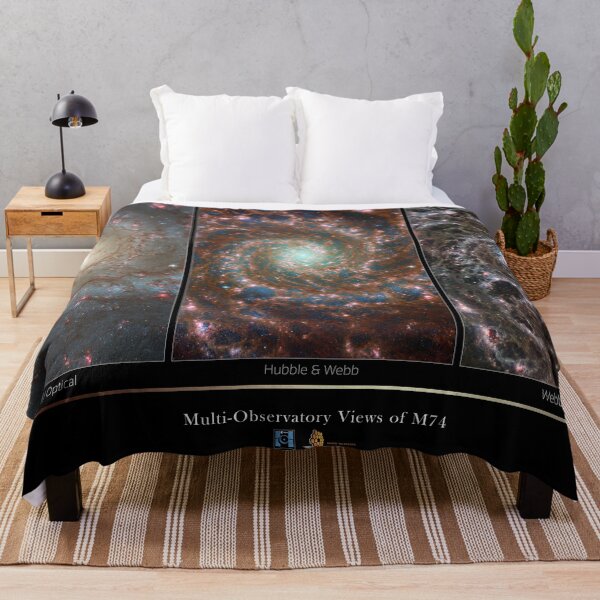 Item preview, Multi-Observatory Views of M74 - James webb designed and sold by NTxPhotography.