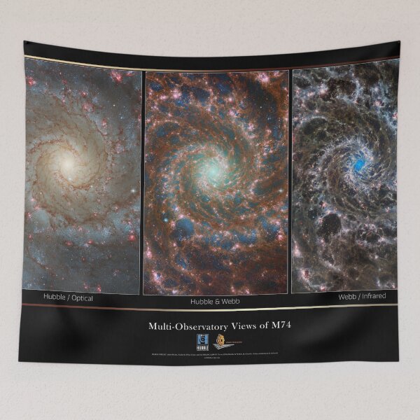 Item preview, Multi-Observatory Views of M74 - James webb designed and sold by NTxPhotography.