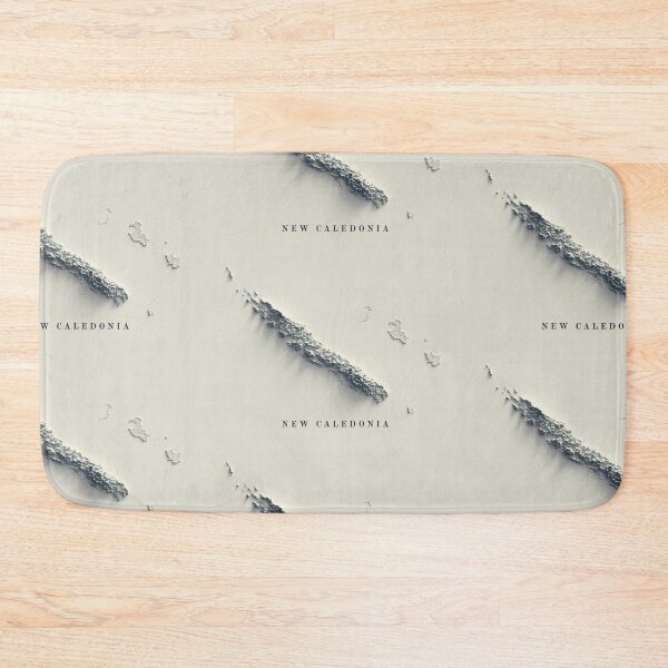 Item preview, New Caledonia Relief Map 3D digitally-rendered designed and sold by ThinkAboutMaps.