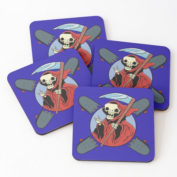 Item preview, skater or die reaper designed and sold by ImaginarStore.