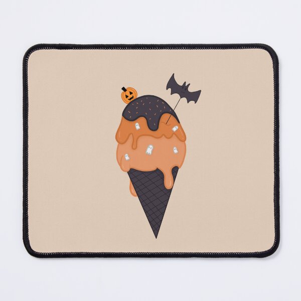 Item preview, Cute Halloween ice cream cone designed and sold by Teacakery.