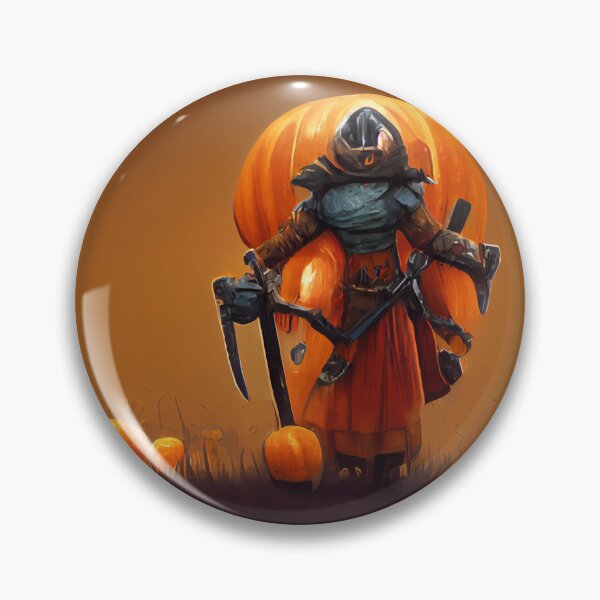 Item preview,  Pumpkin Warrior Holding a weapon designed and sold by hassendz.