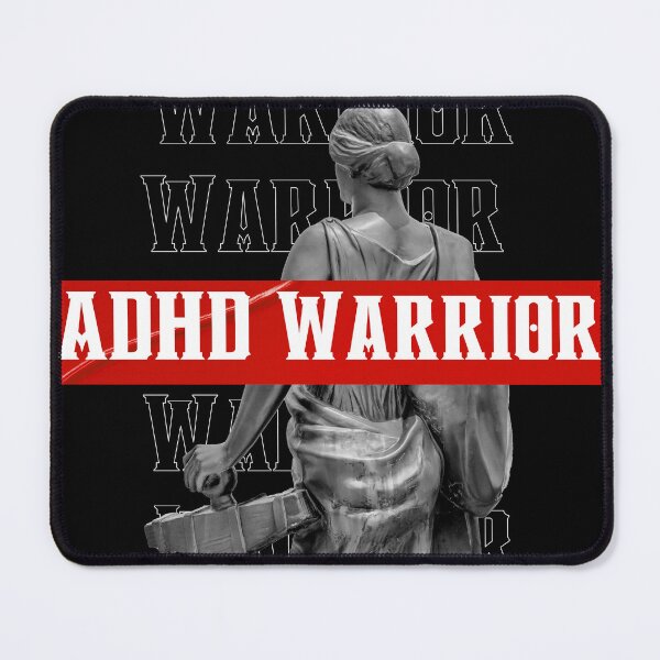 Item preview, ADHD Warrior designed and sold by BuraxisQuotes.