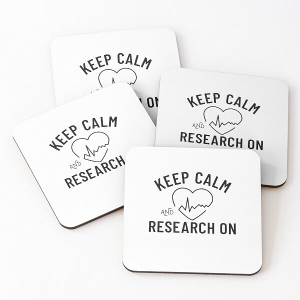 Item preview, Keep Calm and Research On designed and sold by RrschDocDesign.