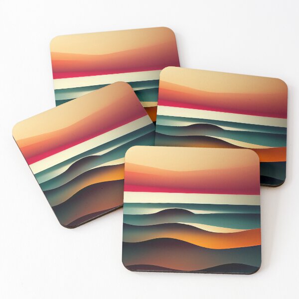 Item preview, Coloured Waves Pattern - 9 designed and sold by MrVPhotography.