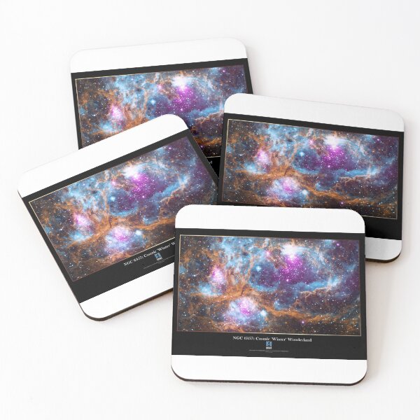Item preview, NGC 6357 Cosmic Winter Wonderland designed and sold by NTxPhotography.