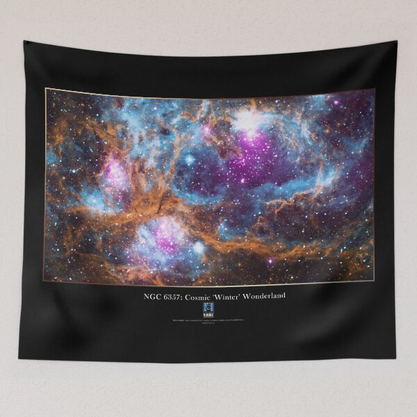 Item preview, NGC 6357 Cosmic Winter Wonderland designed and sold by NTxPhotography.