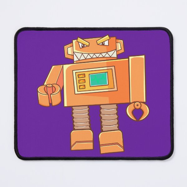 Item preview, Orange funny robot designed and sold by ImaginarStore.