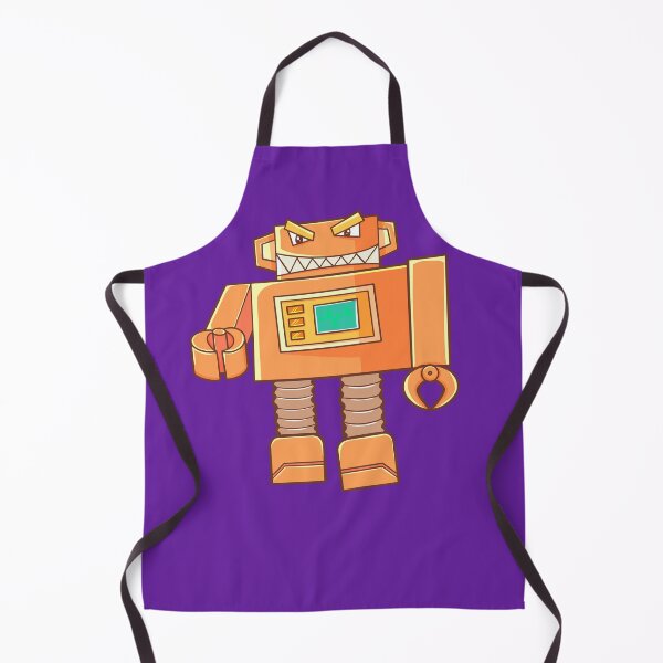 Item preview, Orange funny robot designed and sold by ImaginarStore.