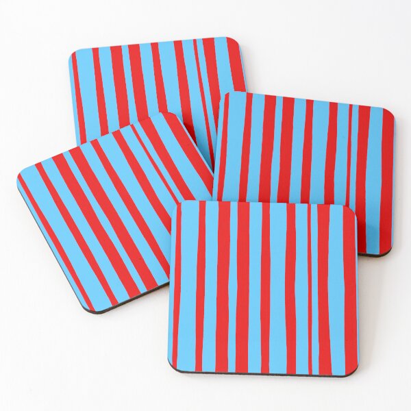 Item preview, Blue and red lines designed and sold by rupydetequila.