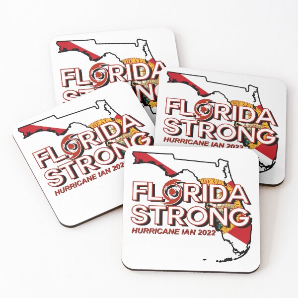 Item preview, Florida Strong State Flag Hurricane Ian 2022 designed and sold by Real-Humdinger.