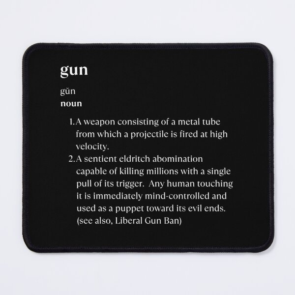 Item preview, Gun Definition - Noun designed and sold by Vast-Designs.