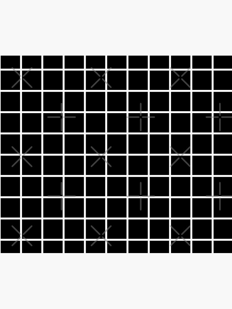 Thick Grid (white) by LazyQueen