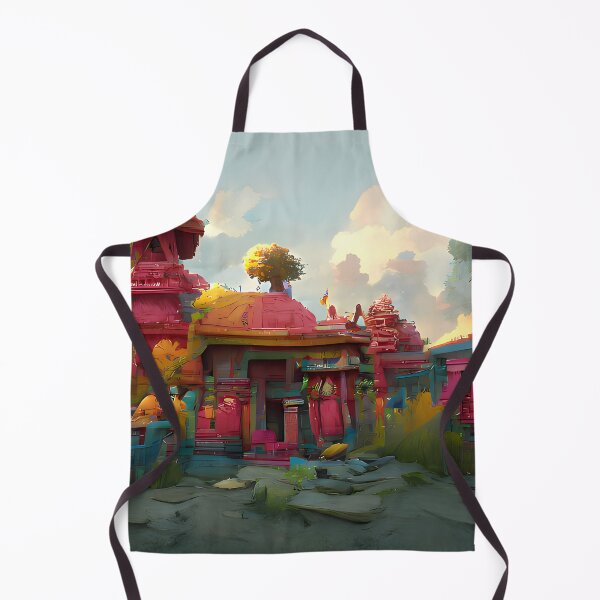 Item preview, Fantasy Hindu Temple Collection #14 by GizbarArts made with a.i. designed and sold by Ganzabara.
